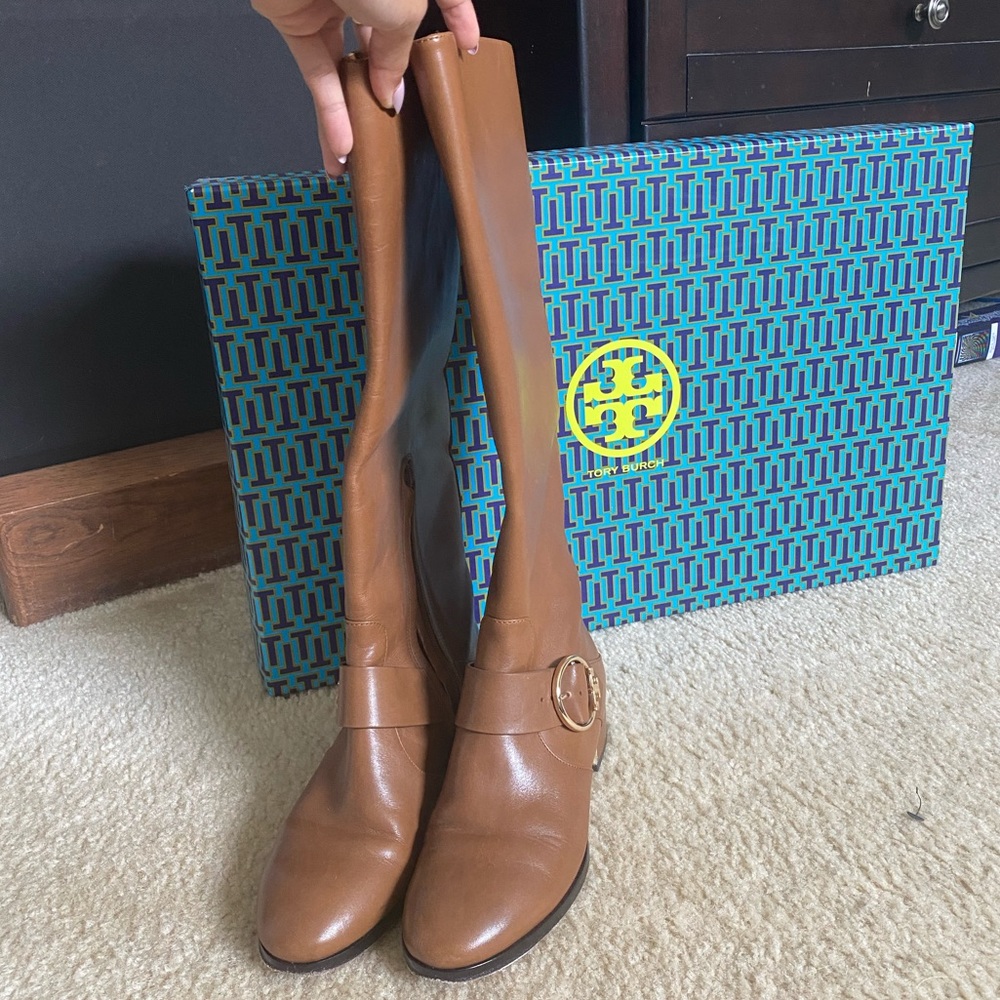Tory Burch Sofia riding boot size 7 - Picture 3 of 9